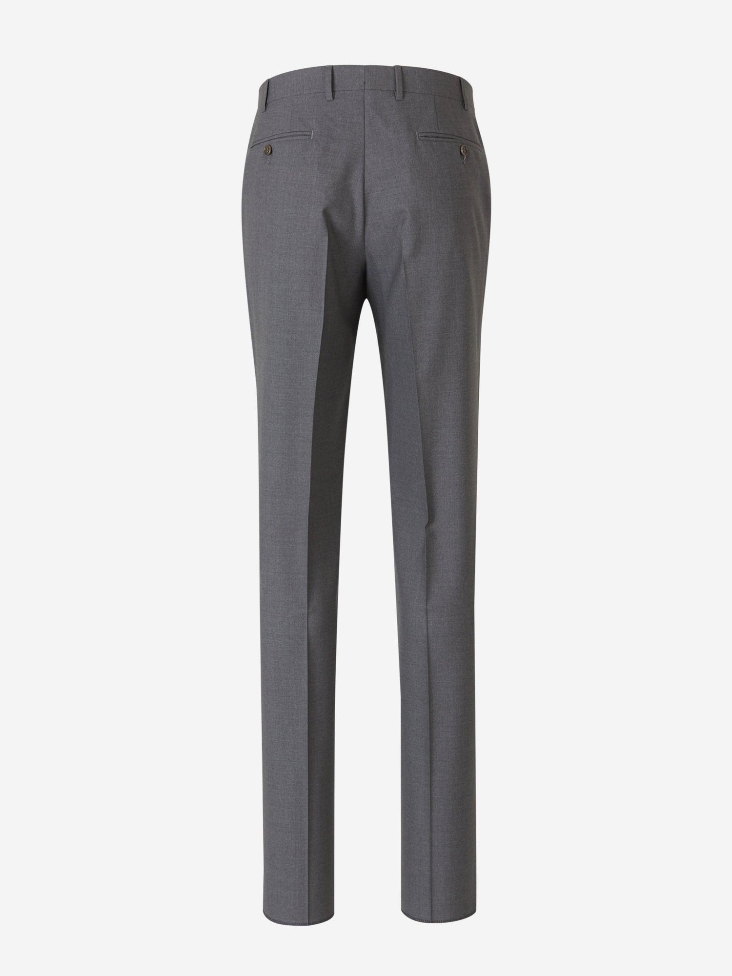 Outlet online Canali Hombre Pantalones Formales Lana color Gris Carbon sku 321-000323 05 - Foto 2