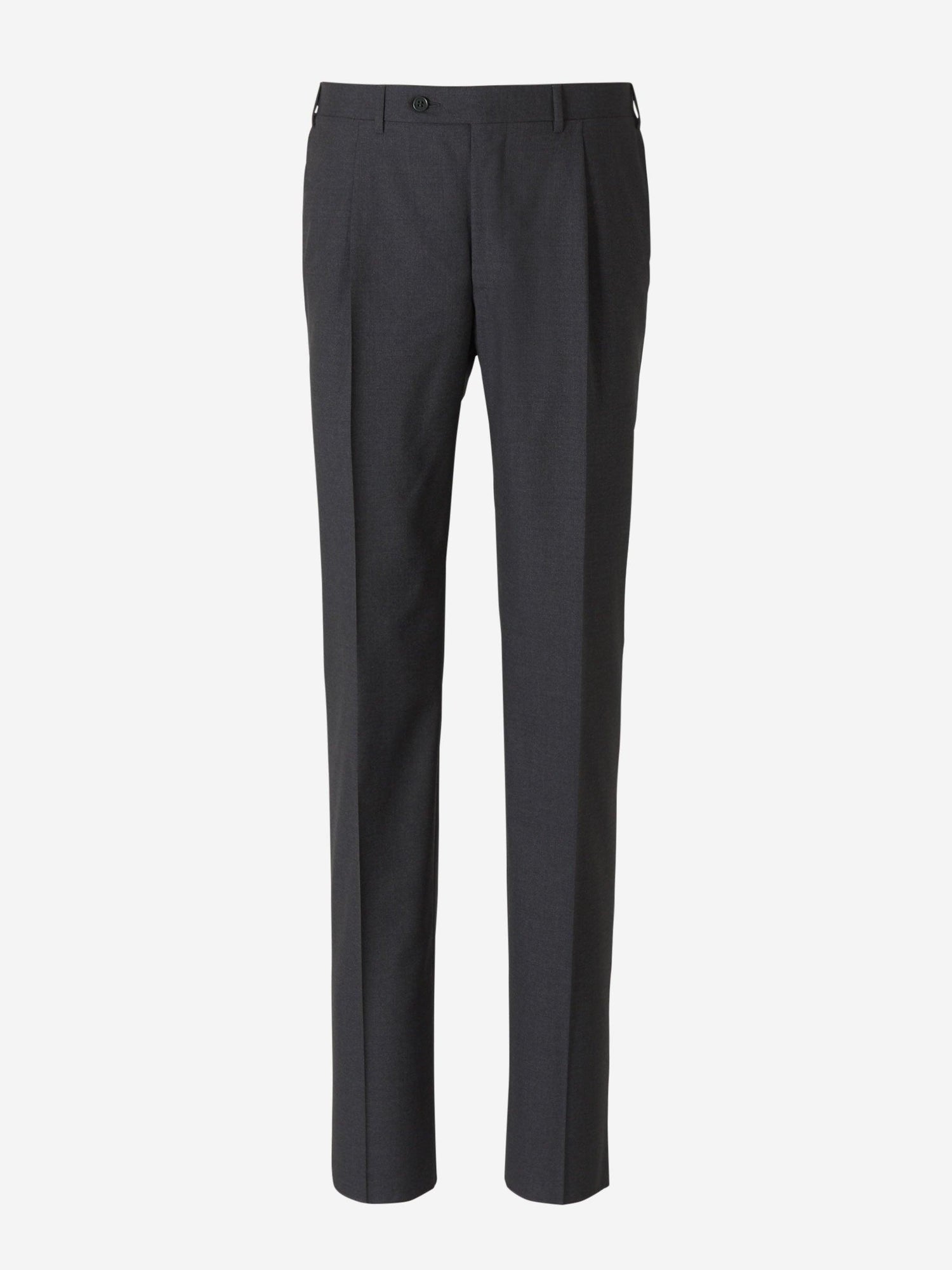 Outlet online Canali Hombre Pantalones Formales Lana color Gris Carbon sku 321-000323 05 - Foto 5