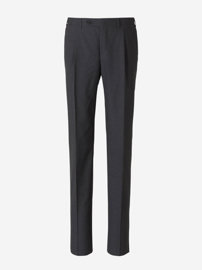 Outlet online Canali Hombre Pantalones Formales Lana color Gris Carbon sku 321-000323 05 - Foto 5