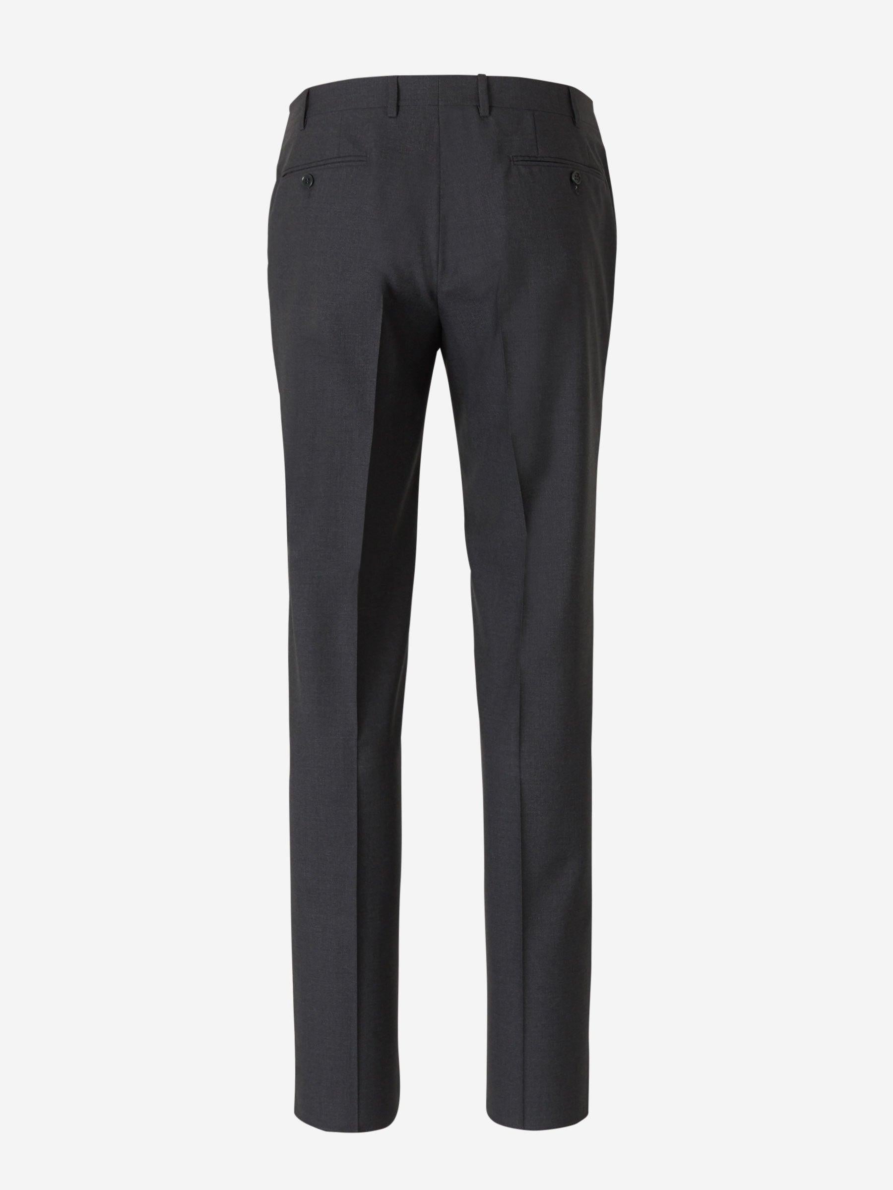 Outlet online Canali Hombre Pantalones Formales Lana color Gris Carbon sku 321-000323 05 - Foto 6