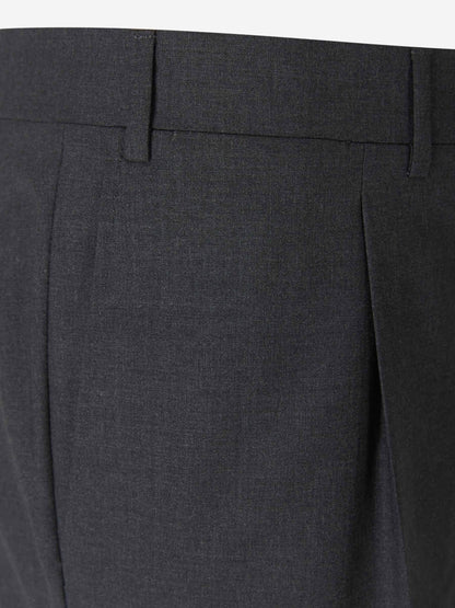 Outlet online Canali Hombre Pantalones Formales Lana color Gris Carbon sku 321-000323 05 - Foto 7