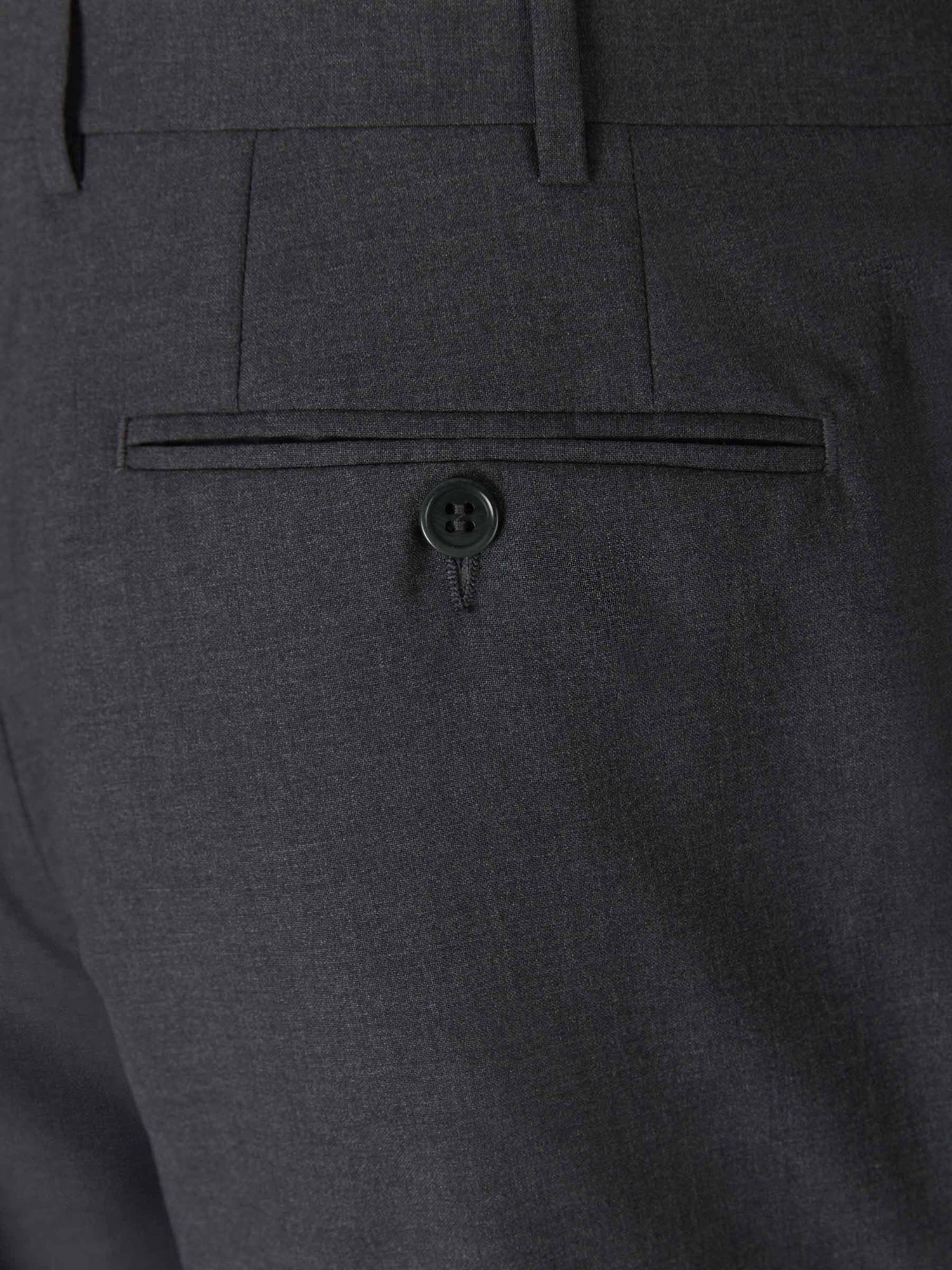 Outlet online Canali Hombre Pantalones Formales Lana color Gris Carbon sku 321-000323 05 - Foto 8