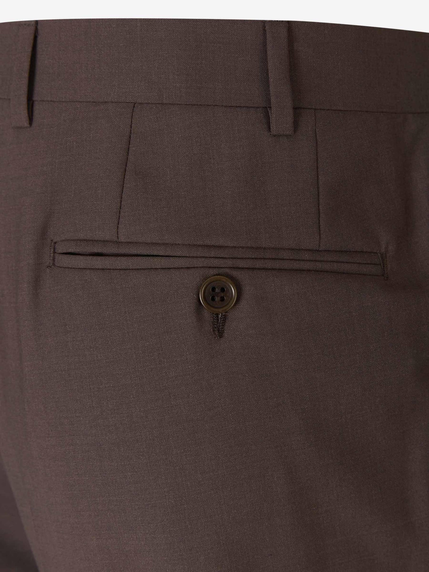 Canali Pantalones Formales Lana color Gris Carbon sku 321-000323 05 - Foto 12