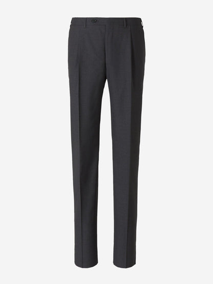 Canali Pantalones Formales Lana color Gris Carbon sku 321-000323 05 - Foto 13