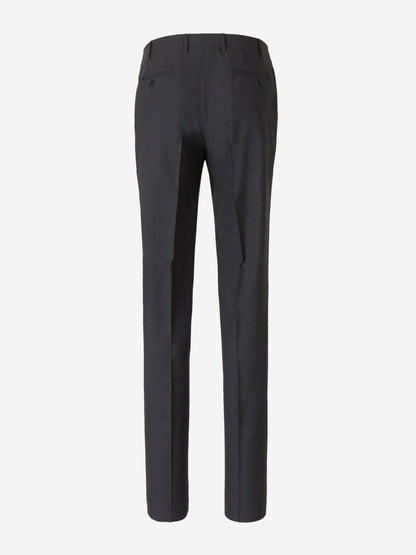 Canali Pantalones Formales Lana color Gris Carbon sku 321-000323 05 - Foto 14