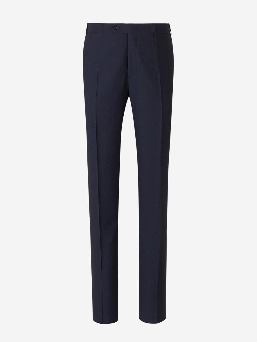 Outlet online Canali Hombre Pantalones Formales Lana color Marrón sku 321-000325 01 - Foto 4