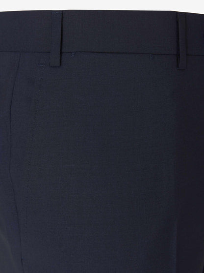 Outlet online Canali Hombre Pantalones Formales Lana color Marrón sku 321-000325 01 - Foto 6