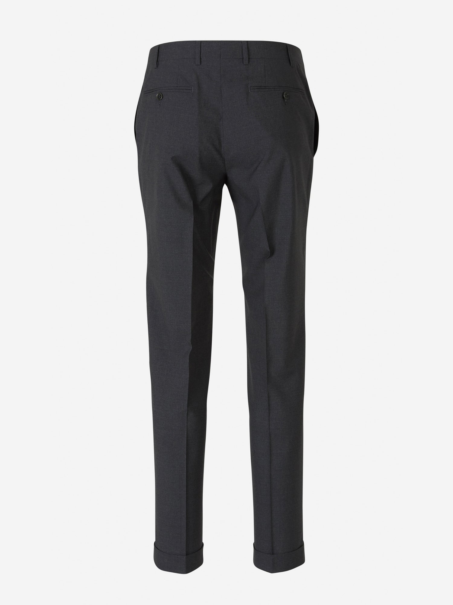 Outlet online Canali Hombre Pantalones Formales Lana color Gris Antracita sku 321-000325 03 - Foto 2
