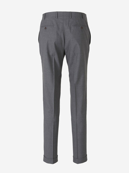 Canali Pantalones Formales Lana color Marrón sku 321-000325 01 - Foto 13