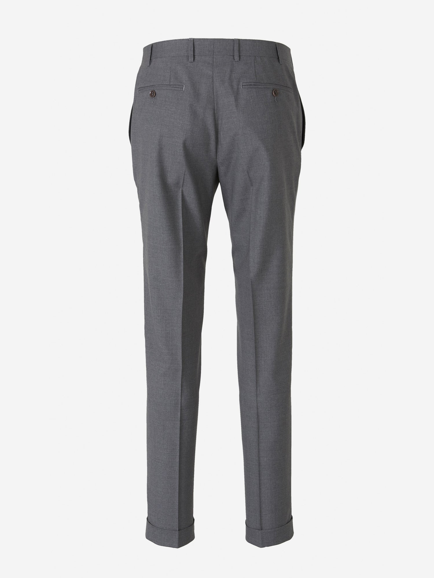 Outlet online Canali Hombre Pantalones Formales Lana color Gris Claro sku 321-000325 04 - Foto 2