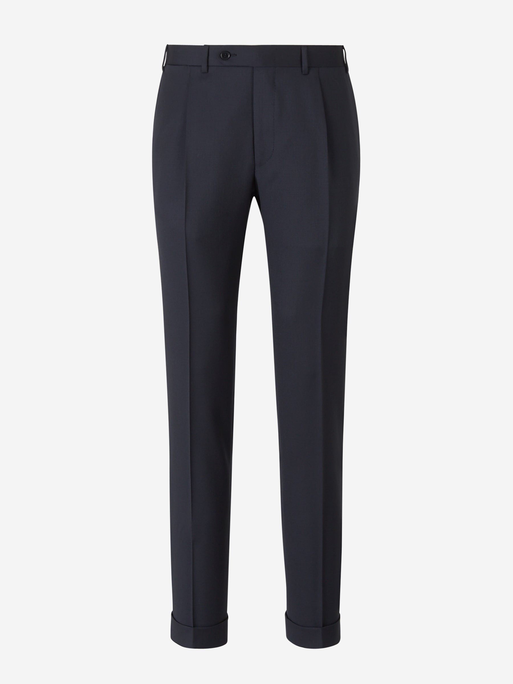 Outlet online Canali Hombre Pantalones Formales Lana color Azul Noche sku 321-000335 01 - Foto 1
