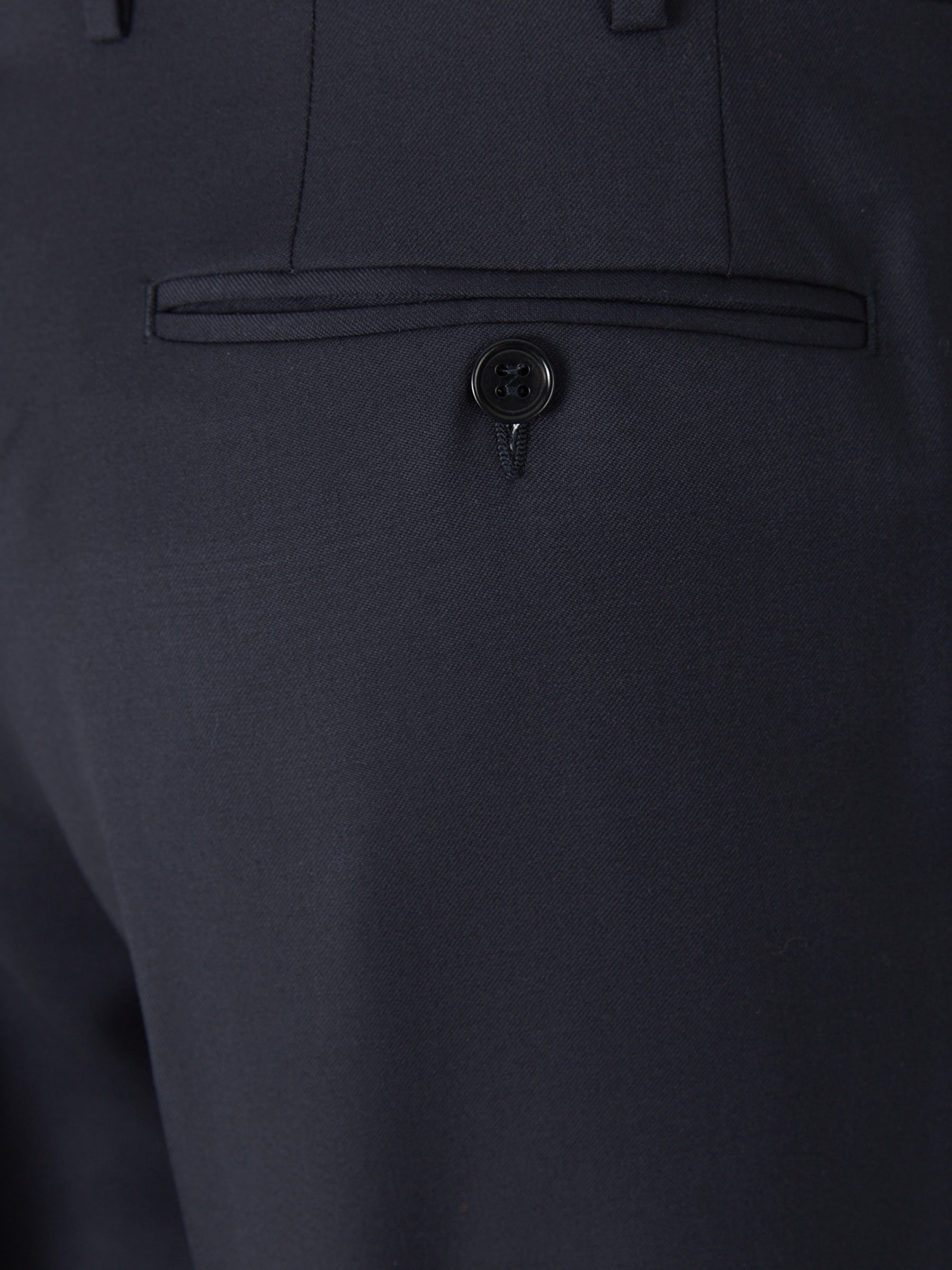 Outlet online Canali Hombre Pantalones Formales Lana color Azul Noche sku 321-000335 01 - Foto 4