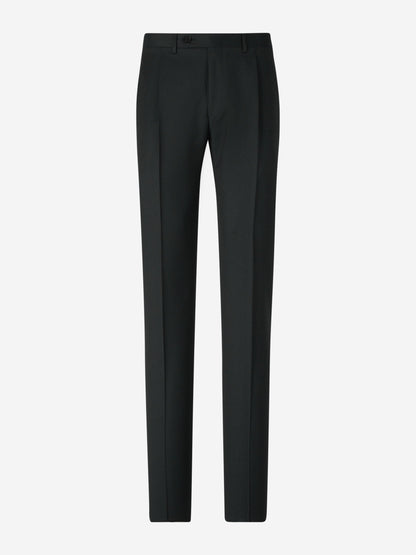 Outlet online Canali Hombre Pantalones Formales Lana color Gris Oscuro sku 321-000336 01 - Foto 1