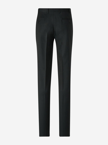 Outlet online Canali Hombre Pantalones Formales Lana color Gris Oscuro sku 321-000336 01 - Foto 2