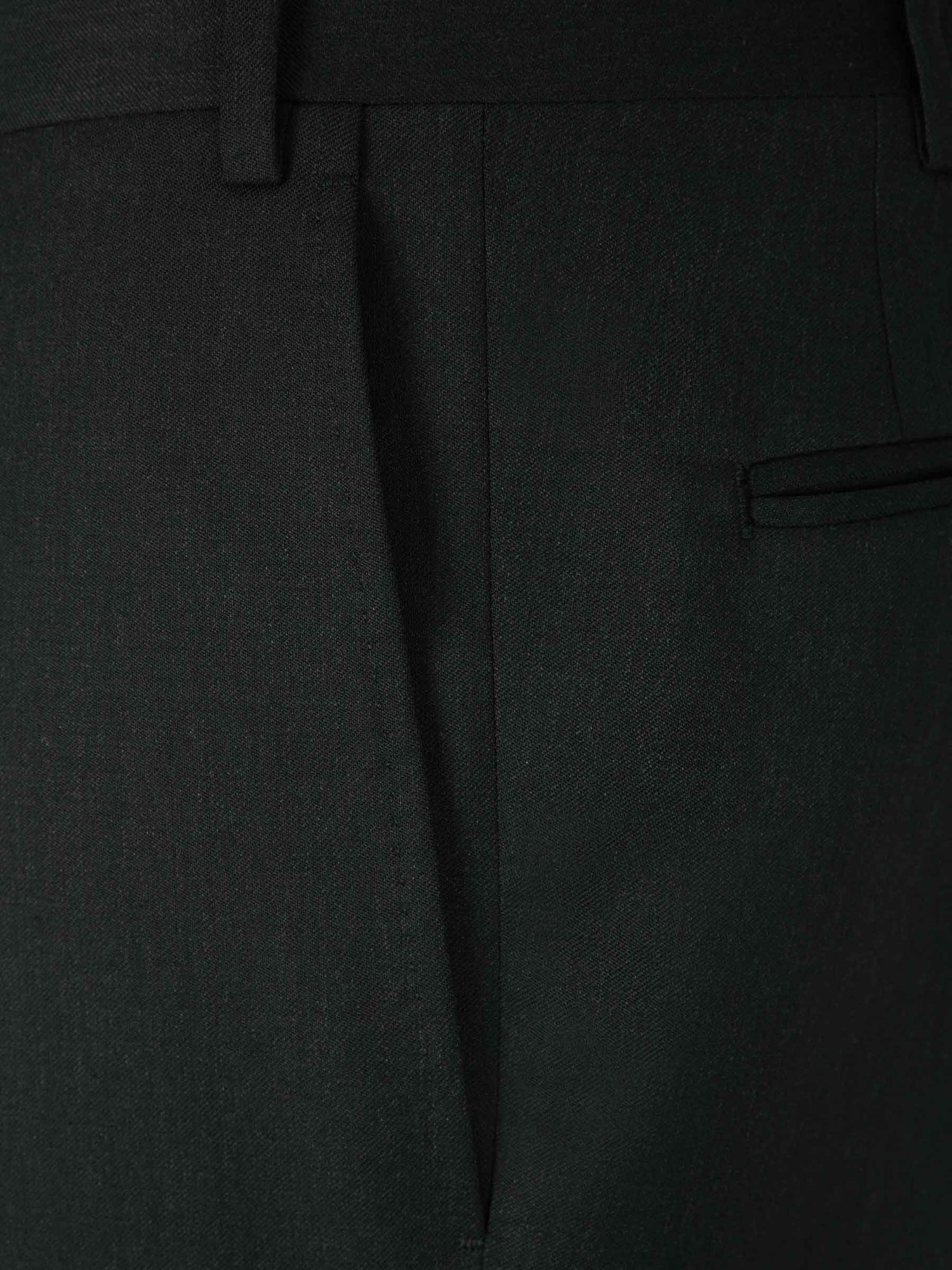 Outlet online Canali Hombre Pantalones Formales Lana color Gris Oscuro sku 321-000336 01 - Foto 3