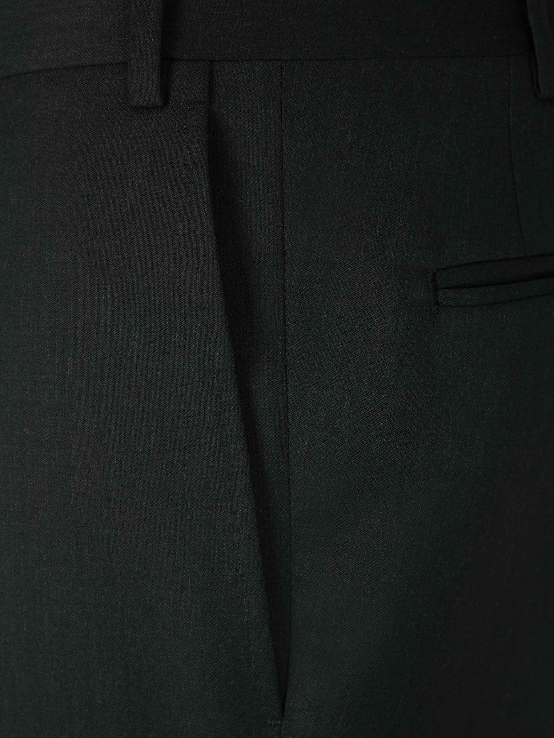 Outlet online Canali Hombre Pantalones Formales Lana color Gris Oscuro sku 321-000336 01 - Foto 3