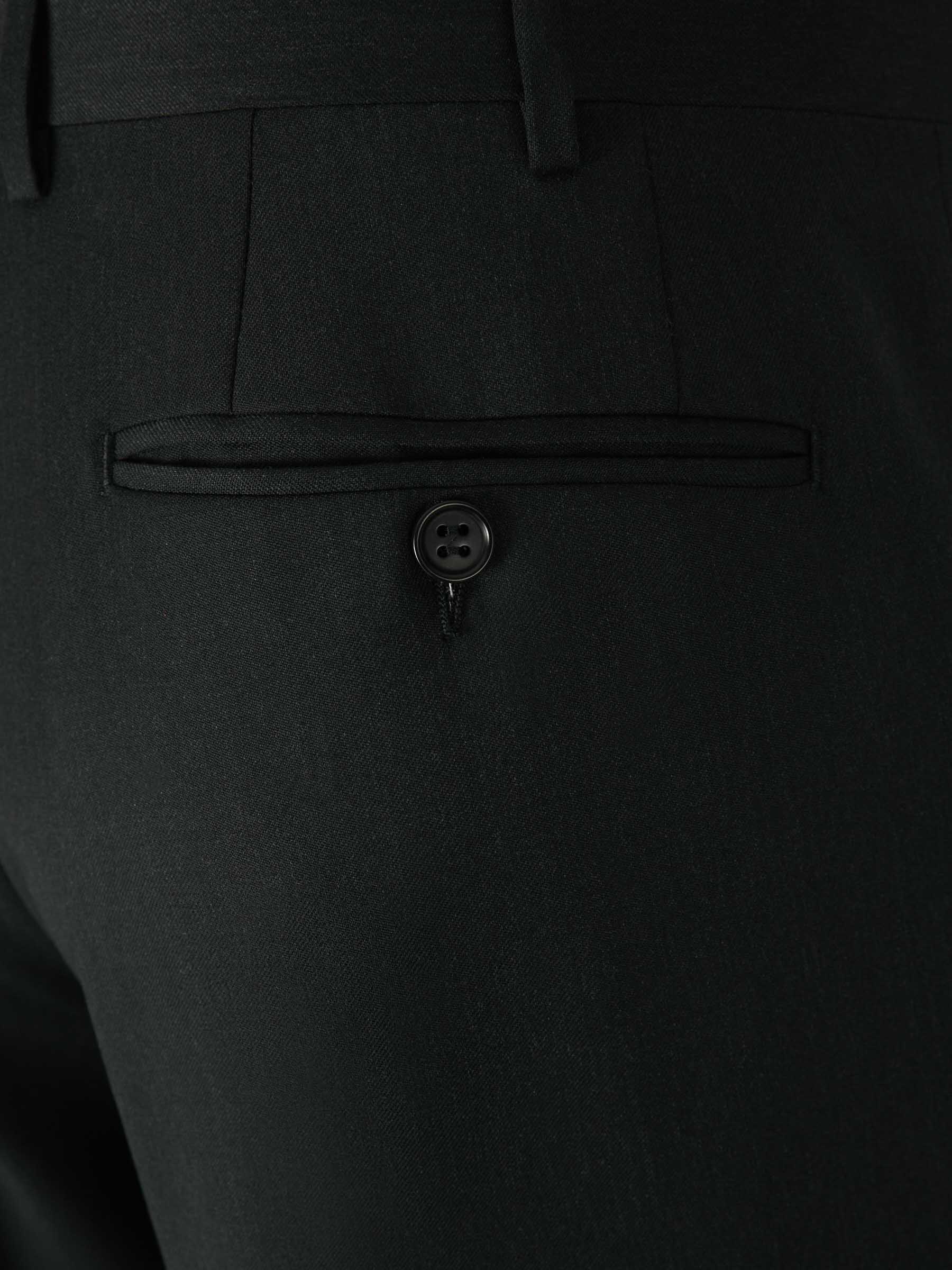 Outlet online Canali Hombre Pantalones Formales Lana color Gris Oscuro sku 321-000336 01 - Foto 4