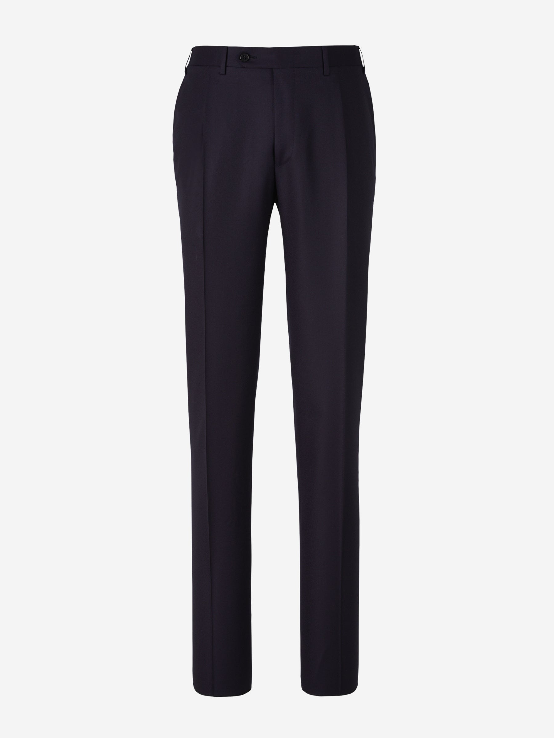 Outlet online Canali Hombre Pantalones Franela Lana color Azul Noche sku 321-000338 04 - Foto 1