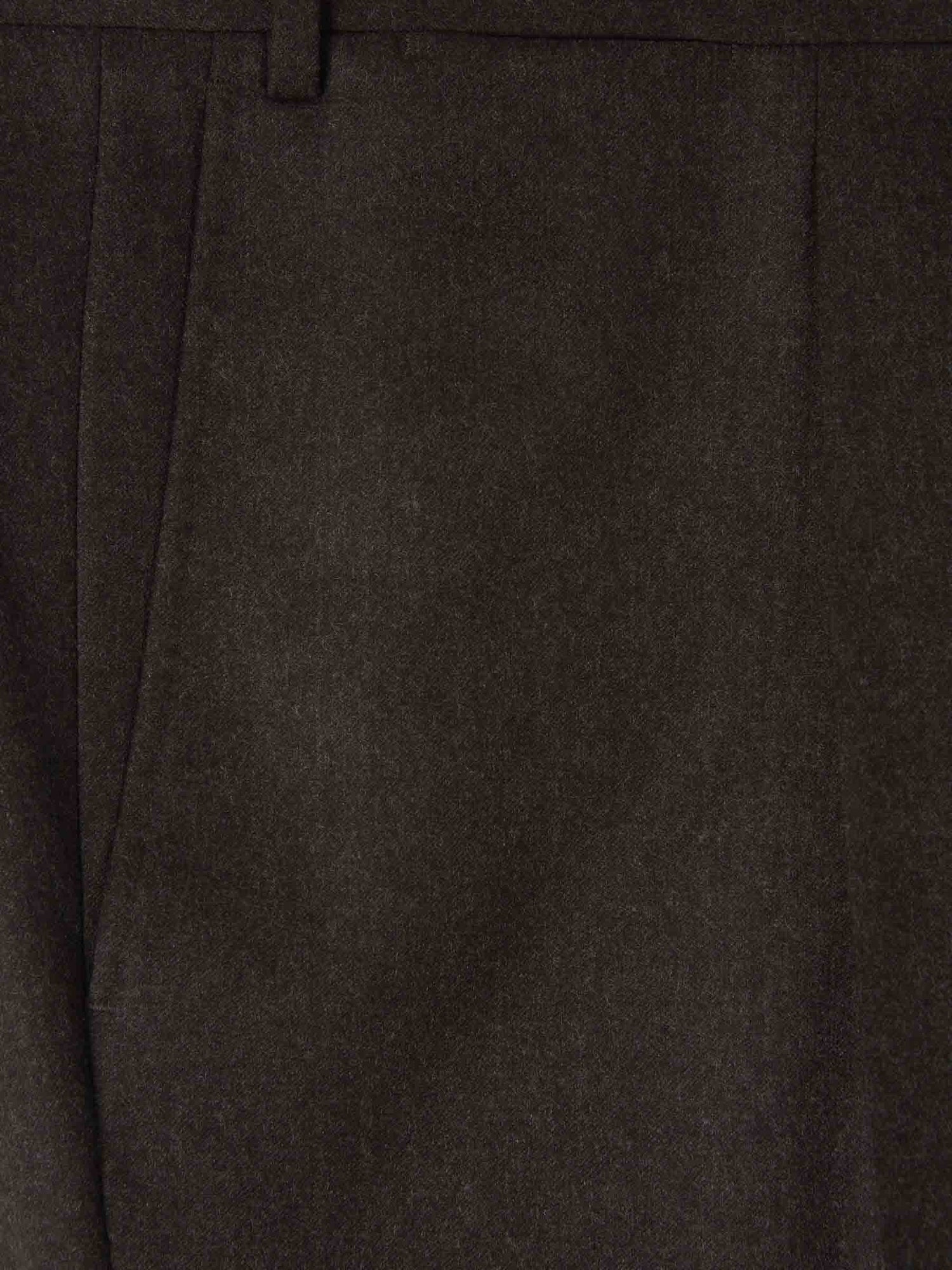 Outlet online Canali Hombre Pantalones Formales Lana color Marron Oscuro sku 321-000338 05 - Foto 3