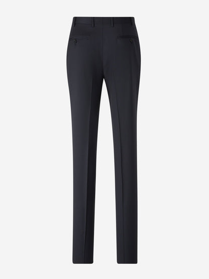 Outlet online Canali Hombre Pantalones Formales Lana color Azul Noche sku 321-000340 01 - Foto 2
