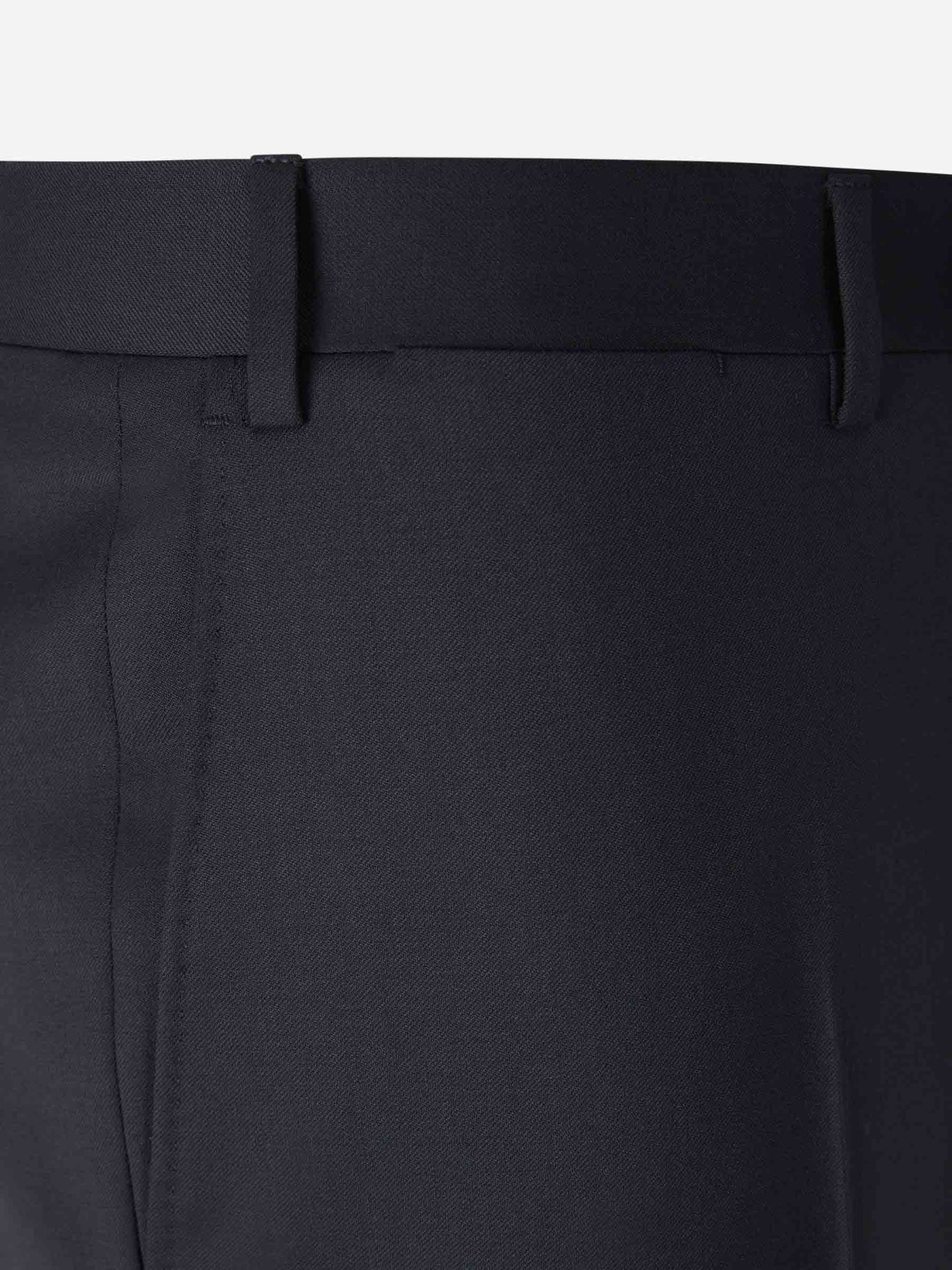Outlet online Canali Hombre Pantalones Formales Lana color Azul Noche sku 321-000340 01 - Foto 3