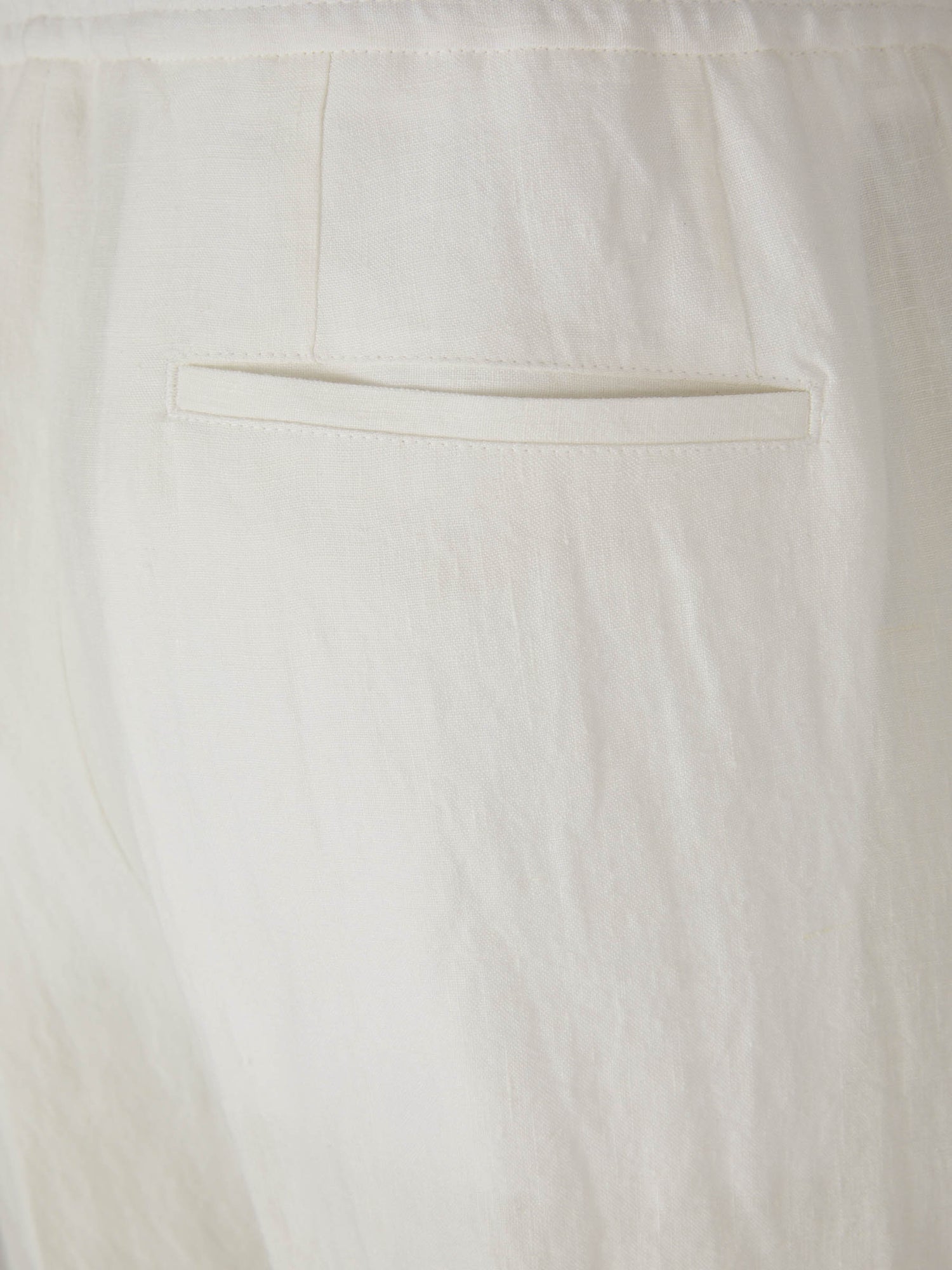 Outlet online Lardini Hombre Pantalones Lino Ultraligeros color Blanco sku 321-000349 01 - Foto 4