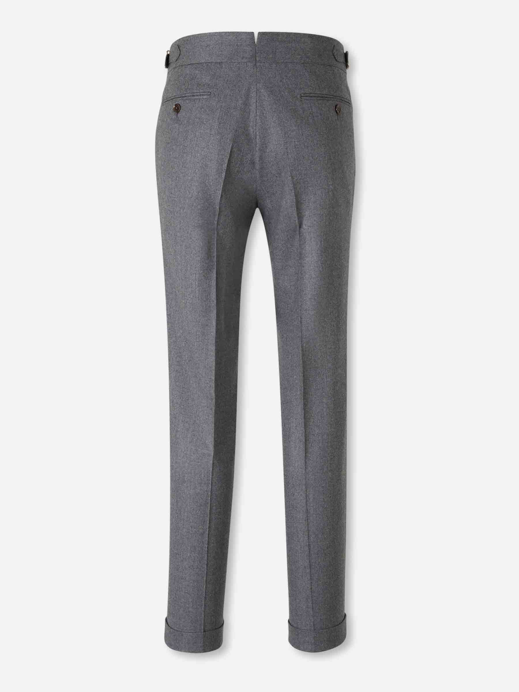 Outlet online Scabal Hombre Pantalones de Vestir color Gris sku 321-000366 01 - Foto 2