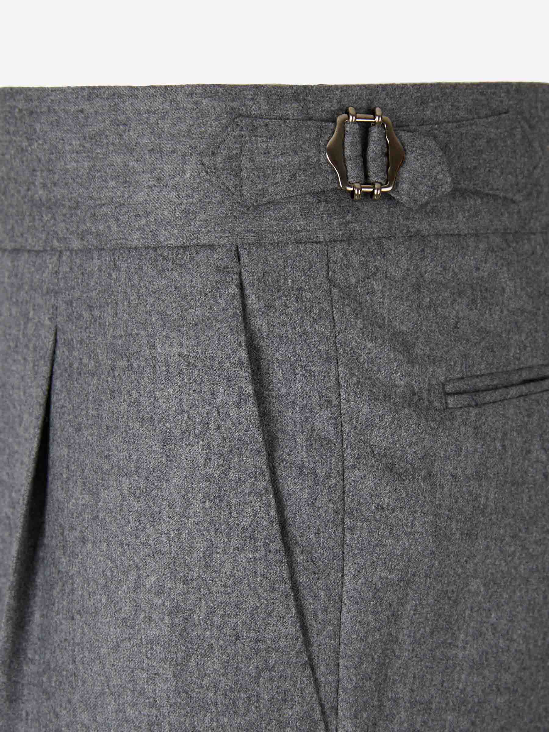 Outlet online Scabal Hombre Pantalones de Vestir color Gris sku 321-000366 01 - Foto 3