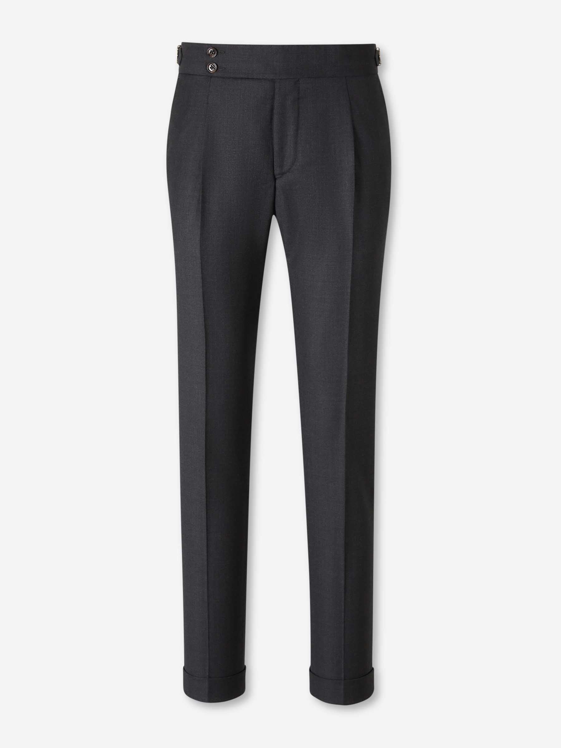 Outlet online Scabal Hombre Pantalones de Vestir color Gris Antracita sku 321-000367 01 - Foto 1