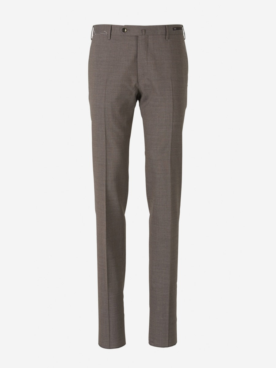Outlet online PT Torino Hombre Pantalones Chinos Lana color Marron sku 321-000321 05 - Foto 17