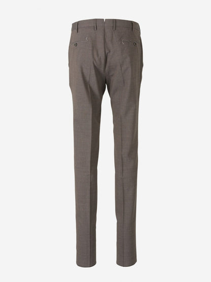 Outlet online PT Torino Hombre Pantalones Chinos Lana color Marron sku 321-000321 05 - Foto 18