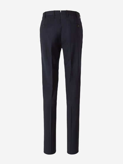 Outlet online PT Torino Hombre Pantalones Slim Lana color Azul Noche sku 322-000398 02 - Foto 2