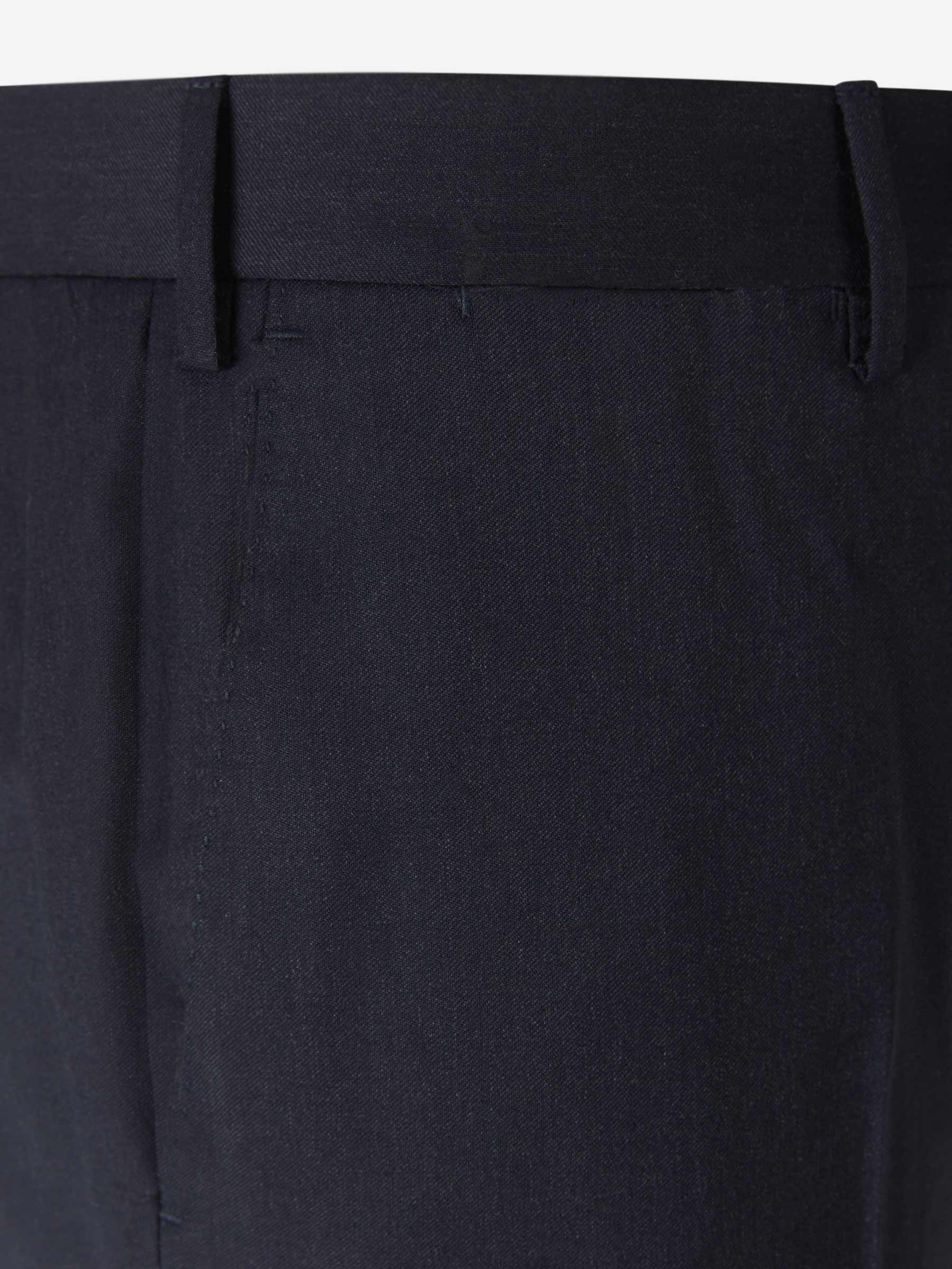 Outlet online PT Torino Hombre Pantalones Slim Lana color Azul Noche sku 322-000398 02 - Foto 3
