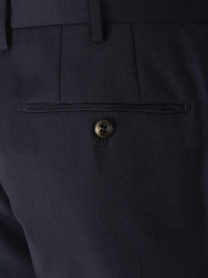 Outlet online PT Torino Hombre Pantalones Slim Lana color Azul Noche sku 322-000398 02 - Foto 4