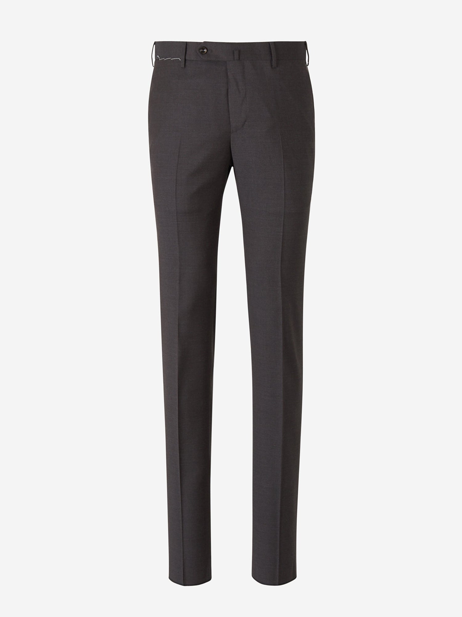 Outlet online PT Torino Hombre Pantalones Slim Lana color Marrón Oscuro sku 322-000398 04 - Foto 1