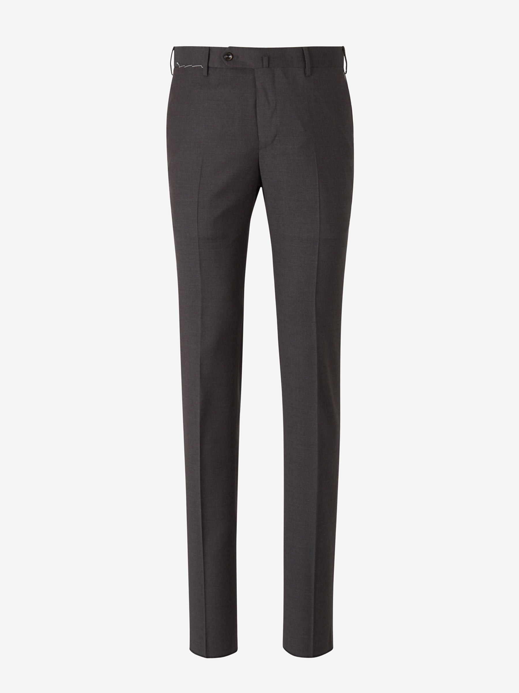 Outlet online PT Torino Hombre Pantalones Slim Lana color Marrón Oscuro sku 322-000398 04 - Foto 1