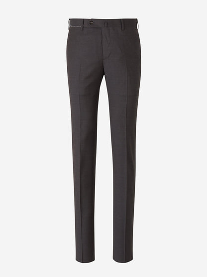Outlet online PT Torino Hombre Pantalones Slim Lana color Marrón Oscuro sku 322-000398 04 - Foto 1