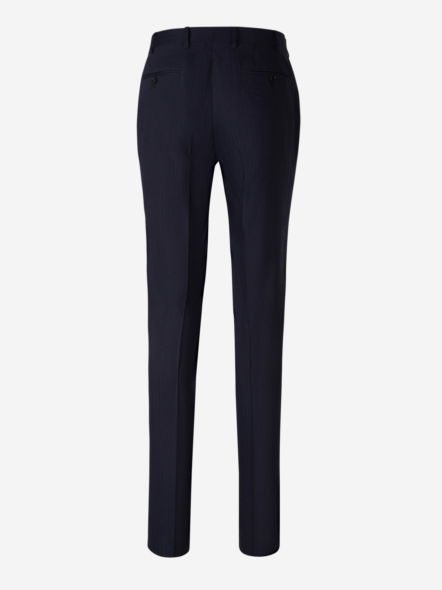 Outlet online Canali Hombre Pantalones Lino Fluido color Azul Noche sku 322-000430 02 - Foto 2