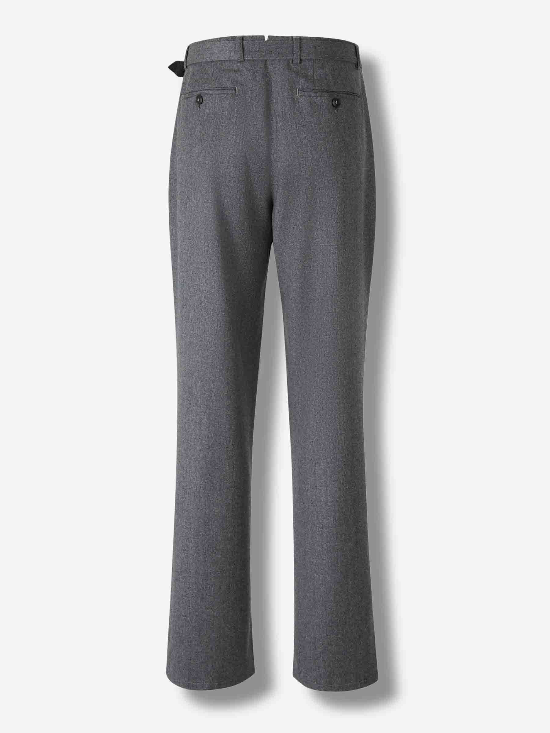 Outlet online Canali Hombre Pantalones De Vestir color Gris Antracita sku 322-000470 01 - Foto 2