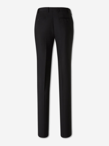 Canali Hombre Barcelona Pantalones Vestir Lana color Negro sku 322-000481 01 - Foto 2