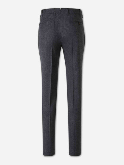 Outlet online Berwich Hombre Pantalones Vestir  Lana color Gris Oscuro sku 322-000484 01 - Foto 2