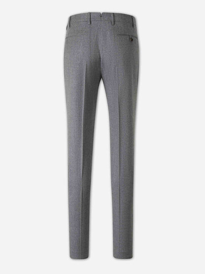 Outlet online Berwich Hombre Pantalones Vestir  Lana color Gris sku 322-000484 02 - Foto 2