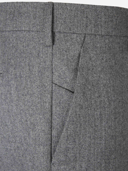 Outlet online Berwich Hombre Pantalones Vestir  Lana color Gris sku 322-000484 02 - Foto 3