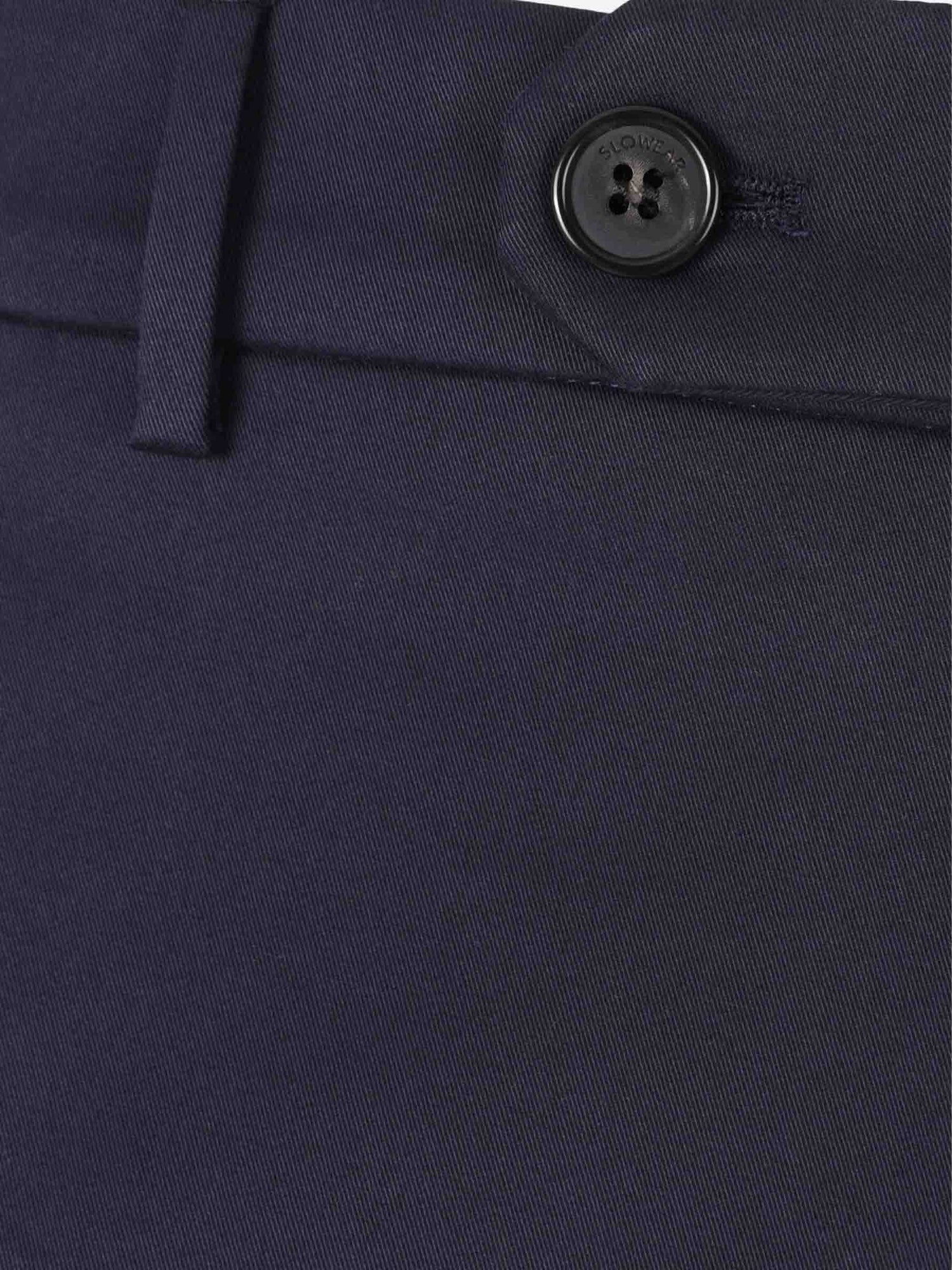 Incotex Hombre Barcelona Pantalones Chinos Rectos color Azul Marino sku 322-000485 02 - Foto 3