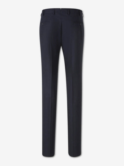 Marco Pescarolo Hombre Barcelona Pantalones de Vestir Cashmere color Azul Marino sku 322-000488 01 - Foto 2