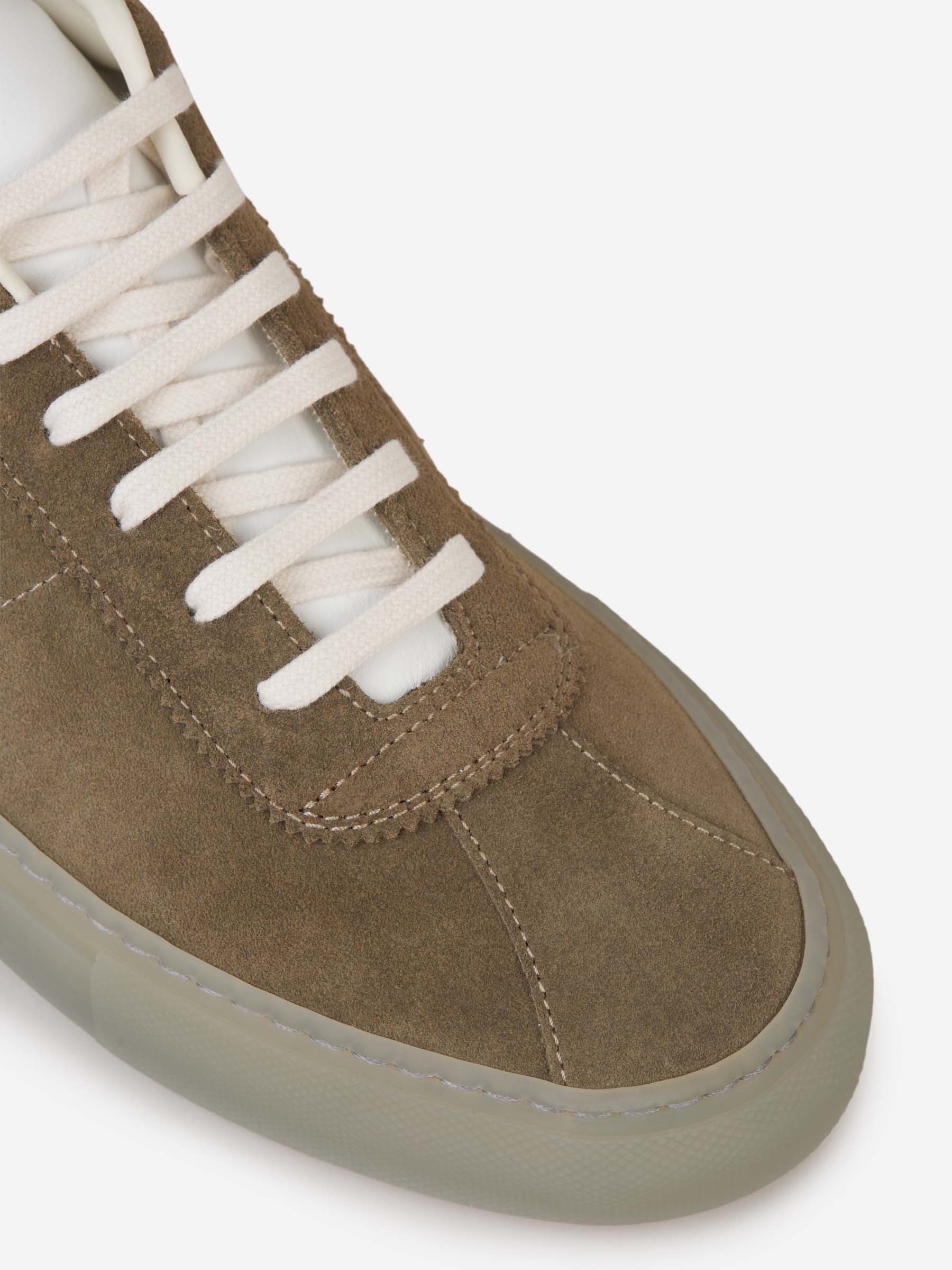 Outlet online Common Projects Hombre Sneakers Piel Ante color Verde Militar sku 616-002712 01 - Foto 5
