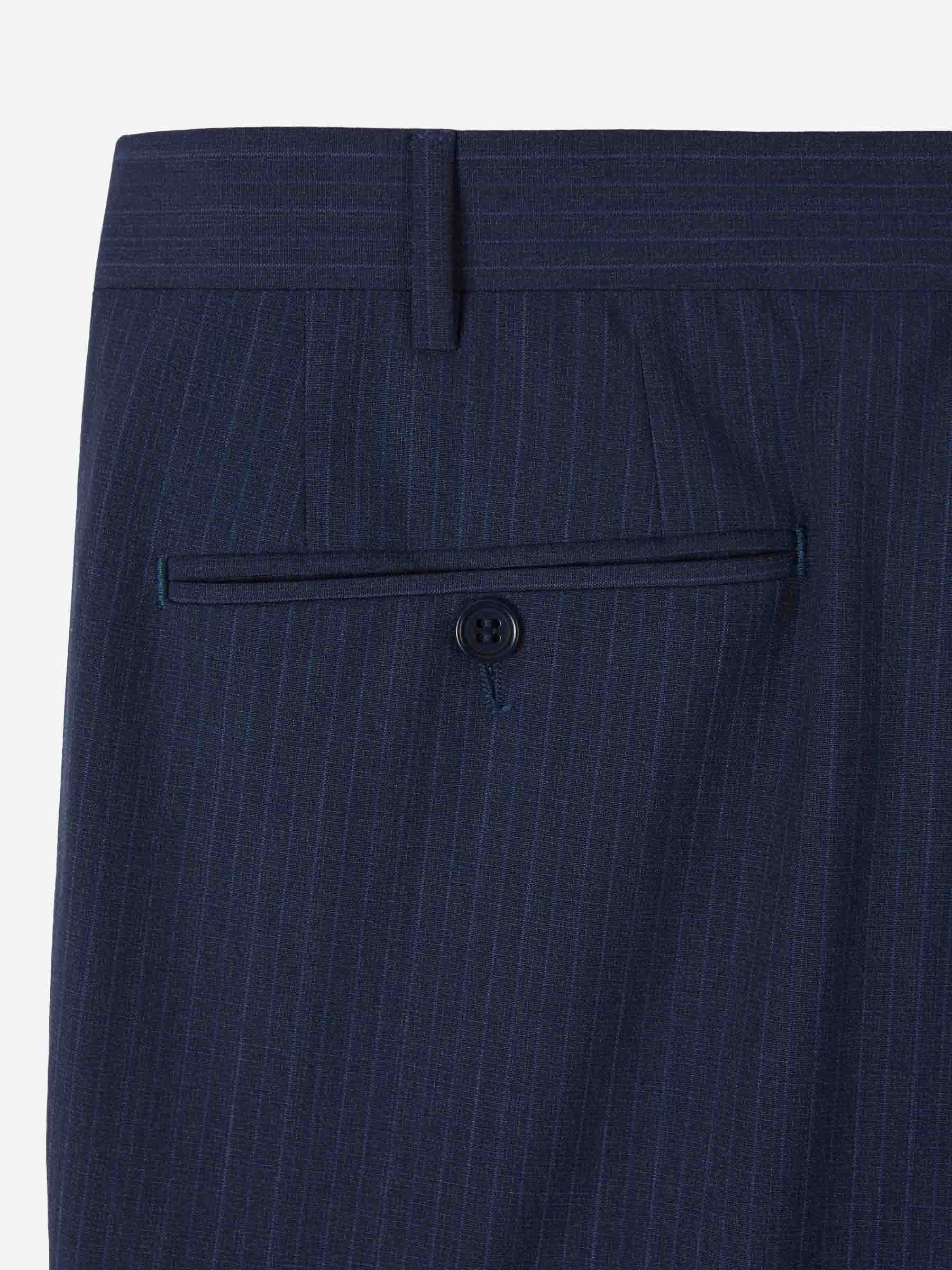 Outlet online Canali Hombre Pantalones Formales Diplomática color Azul Marino sku 323-000227 01 - Foto 4