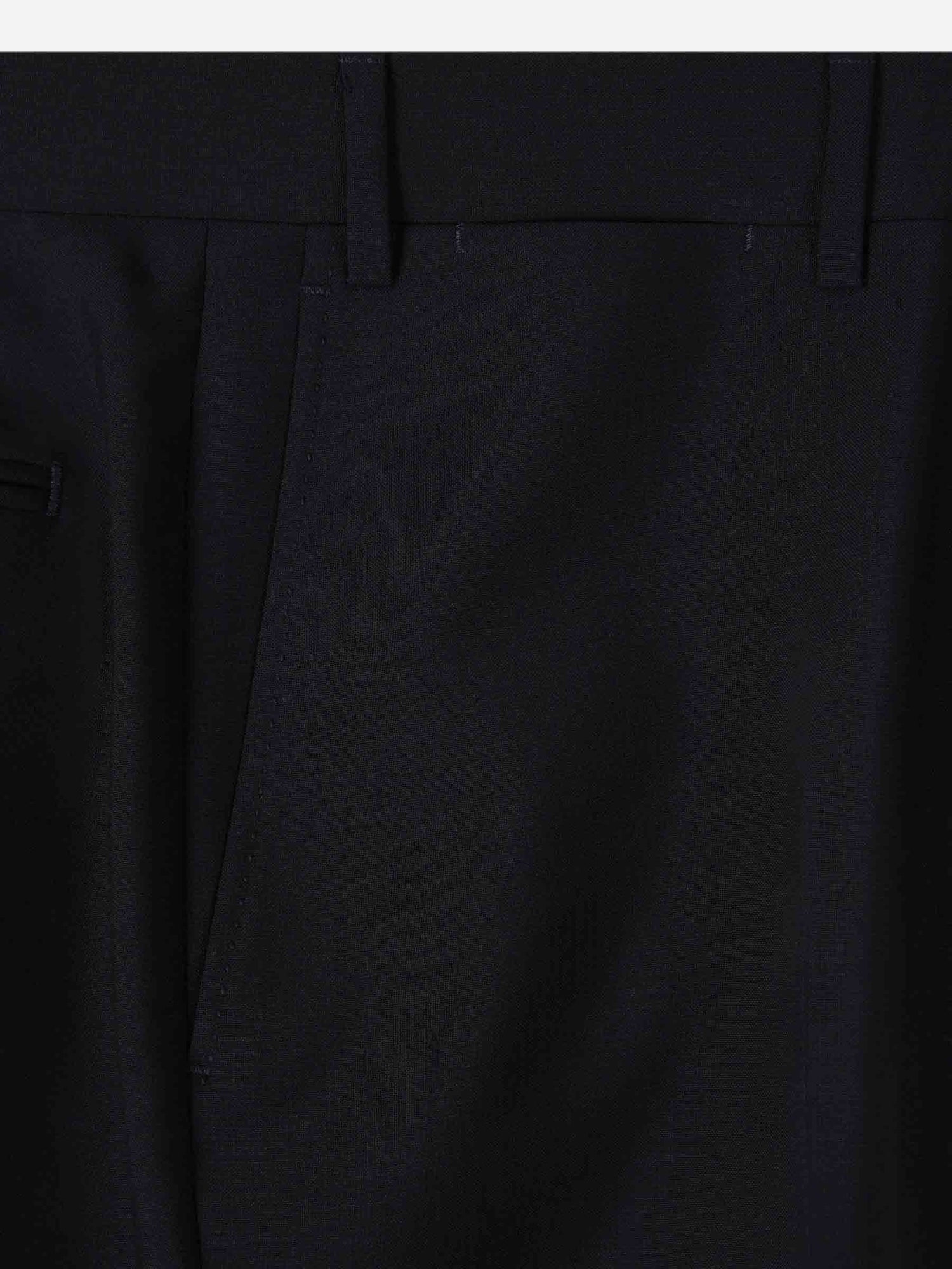 Outlet online Canali Hombre Pantalones Formales Lana color Negro sku 323-000248 01 - Foto 2