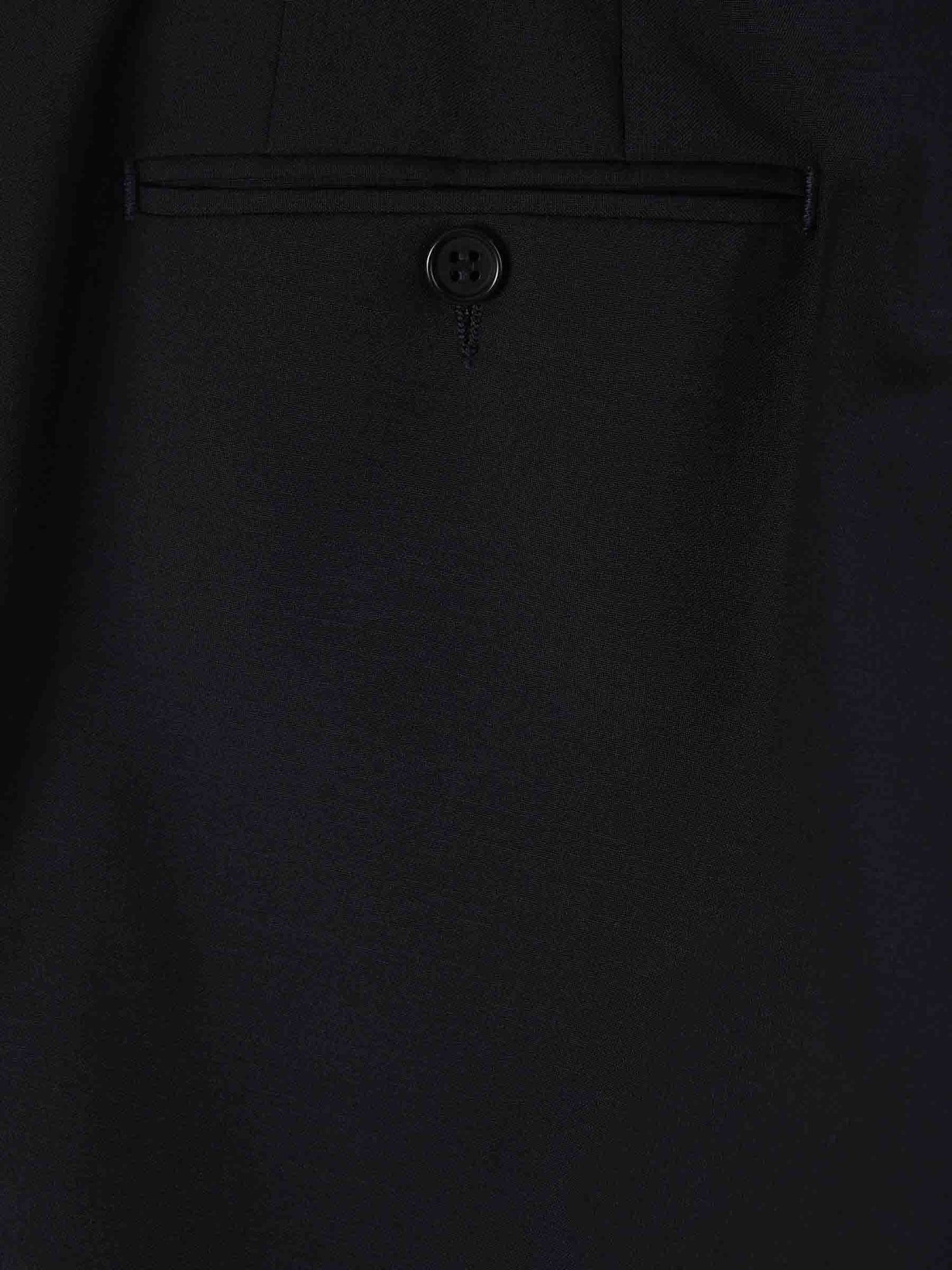 Outlet online Canali Hombre Pantalones Formales Lana color Negro sku 323-000248 01 - Foto 3