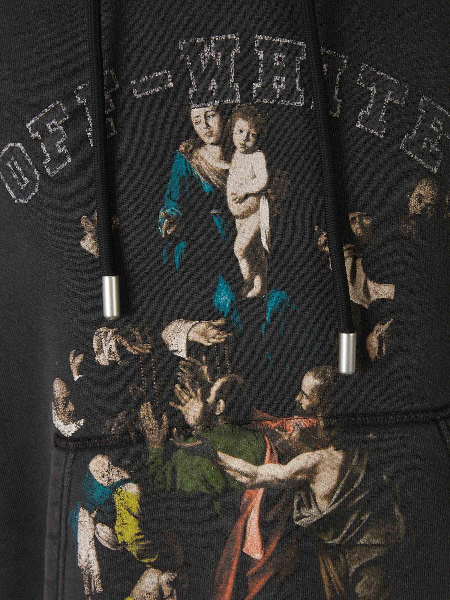 Outlet online Off-White Hombre Sudadera Capucha Mary Skate color Gris Antracita sku 545-001505 02 - Foto 4